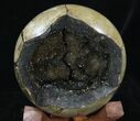 Polished Septarian Puzzle Piece Geode #33730-1